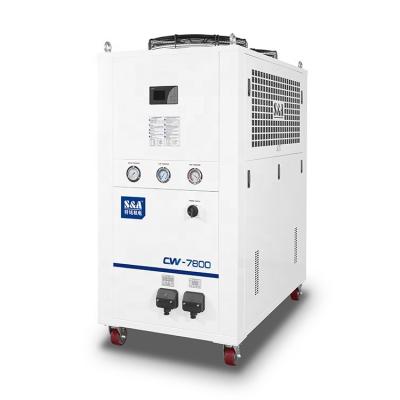 China Factory S&A Professional Cooling Equipment CW-7800EN Air Cooled CNC Spindle Chiller for 150kW CNC Spindle for sale