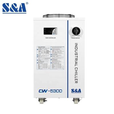 China Factory S&A CNC Spindle Refrigerator CW-5300DI High Performance Cooling Equipment Air Cooled Refrigerator for sale