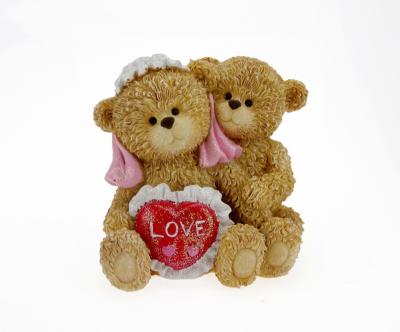 China Resin Mini Teddy Bear Personalized Teddy Bear Valentine's Day Valentine's Day Gift for sale