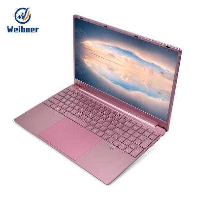 China Intel Celeron J4125 Ultra Thin Notebook Wireless 2021 Win 10 Ram 8gb 512g SSD Pink Rugged OEM Laptop for sale