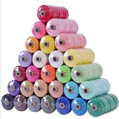 China Sustainable Factory Sale Custom Handmade Various Cotton Rope for sale