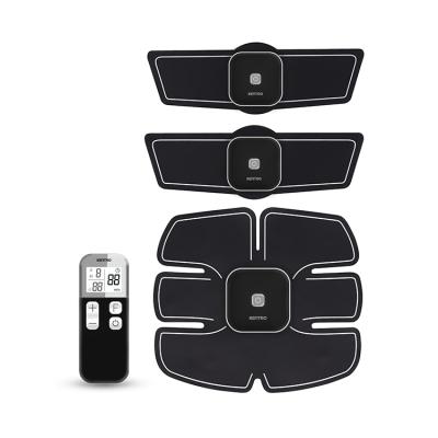 China Smart Abdominal Fitness Body Muscle Massager Press Stimulator Body Muscle Trainer Sticker Pad Fitness Gym Equipment PU Arm Stickers for sale