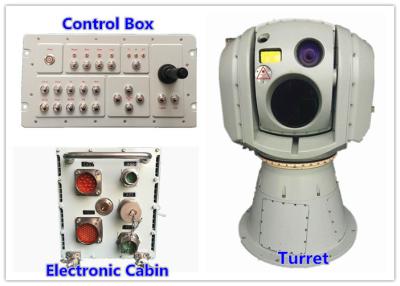 China LWIR Uncooled VOx FPA Electro Optical Infrared Targeting System With Thermal Camera and Day Light Camera for sale