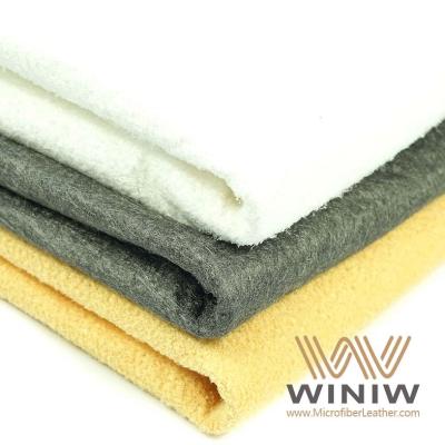 Китай Шамуа Microfiber синтетические кроют кожей толщину 0.8mm 1.0mm 1.2mm для чистки автомобиля продается