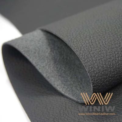 China nylon PU 1.2mm Soft Faux Leather Car Upholstery Abrasion Resistant Embossed for sale