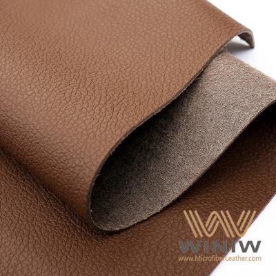 China Waterproof Microfiber Suede Leather PVC Synthetic Seat Leather Material for sale