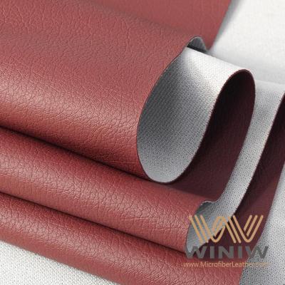 Cina Nappa PVC Synthetic Leather Embossed Polyester Faux Leather 54