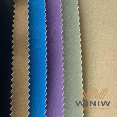 China Bright Appearance Synthetic Microfiber Leather For Garments for sale