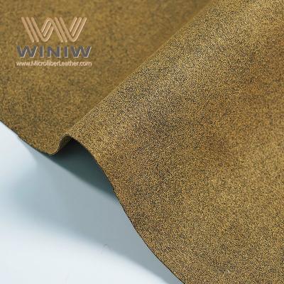 Cina Alta resistenza al colore Microsuede Imitazione Suede Pelle Vegana Materiale Per Guanti in vendita