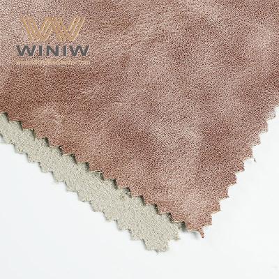 China Stylish Microfiber Synthetic Leather Material For Garments Making for sale