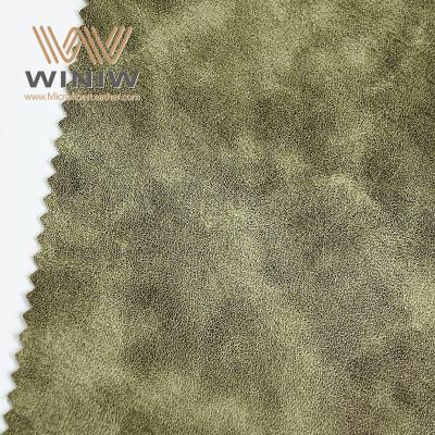 China Stain-Resistant Microfiber Vegan Plant Leather Garment Material For Jacket for sale