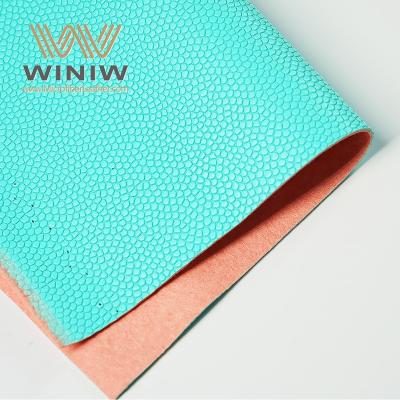 China High Tearing Synthetic Leather PU Fabric Vegan Material For Basketball for sale