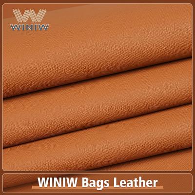 China Soft Touch Microfiber Fabric PU Synthetic Leather For Bags for sale