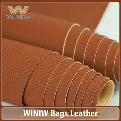 China Anti Fouling PU Synthetic Material Faux Leather For Purse Making for sale