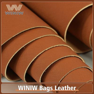 China Anti Stain PU Faux Leather Artificial Material For Bag Making for sale