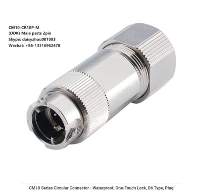 China DDK CM10 Male Type DDK CM10 Series Circular Waterproof Male Female 10 Pin Wire DDK Connector for sale