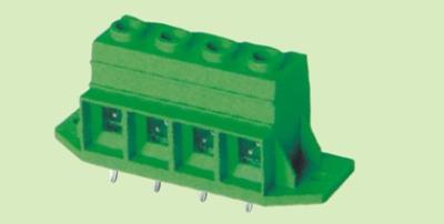 China KF137TM-15.0 Pcb Mount Screw Terminal 4pins Green Color Plug - In Type pcb terminal blocks terminal block for sale