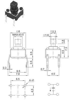 China Electrical switch micro switch with pressure switches for sale