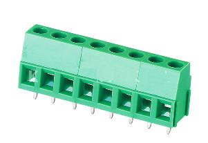 China KEFA terminal blocks, terminal block screw type, 128L-5.0 5.08 green color 128L terminal block PA66 NL plastic pcb block for sale