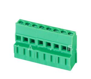 China pcb terminal blocks, terminal block screw type, 128H-5.0 5.08 128H 5.0 green terminal block pcb board use block for sale