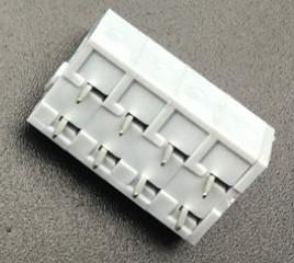 China Panel Mount Pluggable PCB Spring Terminal Block RD243 5.0 1P-XXP 300V 15A for sale