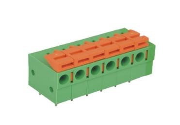 China Electrical PCB Screw Terminal Block RD142V 5.08 7.62 250V 10A PA66  UL94-V0 for sale