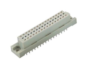 China El estruendo 41612 3 rema el conector europeo femenino de 64pin IDC con el tipo conectores del dinar 41612 del reborde del zócalo del conector en venta