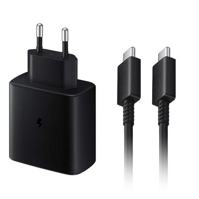 China Original Type C Wall Charger PD 3.0 Type C Fast Charging Mobile Phone Charger 45W EU Plug USB Fast Charging Adapter For Samsung Note20 S21 for sale