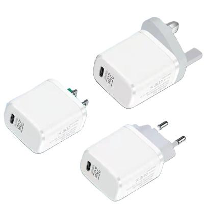 China Conveient 25W PD Smart Safe Smart Fast Charger Type-C For IOS Type-C Micro Mobile Phone for sale