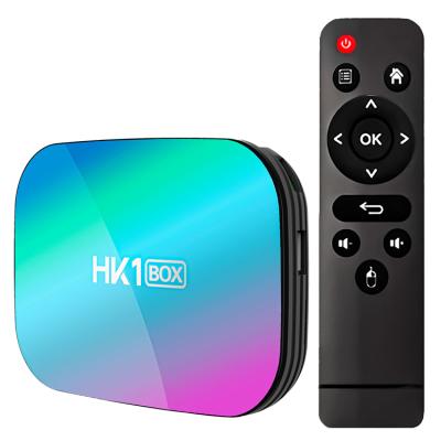 China 8K Android 9 4k s905x3 BOX HK1 BOX Quad-Core ARM Corter-A53 ARM Corter-A53 CPU Mali G31 MP2 GPU box for sale