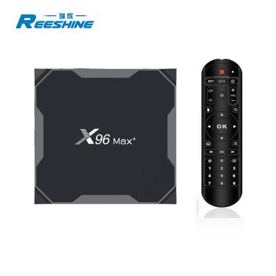 China Newcomer 9 TV Box 4gb 64gb X96 Max+ Android Android 8K Android TV Box Gigabit Ethernet for sale