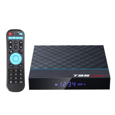 China Factory T95 Max+ Amlogic S905X3 4GB +32GB Android 9.0 Internet TV Cable Box t95 Set Top Box 8K Plus 2019 Max for sale