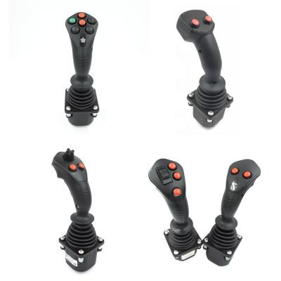 China Industrial Electric Control Hand Grip Joystick In Construction Machinery Parts Harvester Loader Tractor for sale