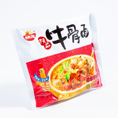 China Professional Manufacturer  Beef Bone Broth Noodles Instant Large Noodle Soup Premium Beef Bone Noodles Te koop