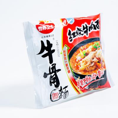 China Promotion Food Wholesale Beef Bone Broth Noodles Instant Ramen Noodle Soups Beef'S Bone Noodles for sale