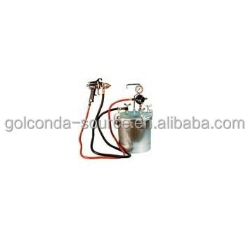 China Factory 10 LITER PAINT TANK & AIR SPRAY GUN & 12FT HOSE WITH REGULATOR (GS-1704A) for sale