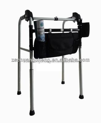 China Aluminum Adjustable Aluminum Walker For Older Design Patent Height Adjustable Patients Recovery Walker for sale