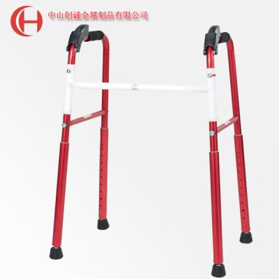 China Latest rollator/walker/walker frame/walker aid for eldly and handicapped adjustable invented in aluminum for sale