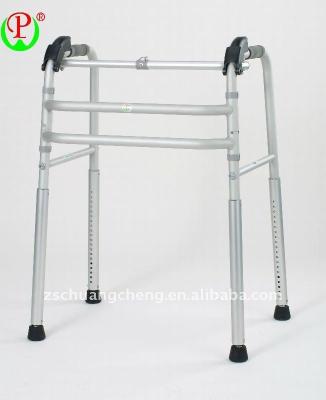 China Rehabilitation Aluminum Disabled (Foldable) Staircase Patent Folding Walker Climbing Walker Made in China for sale