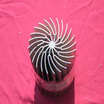 China Al 6063 Aluminum Material Extruding Heat Sink T5 Aluminum Extrusion for sale