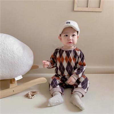 China Wholesale Europe boutique fashion baby boy clothing sets designer outfit baby infant rompers fall jumpsuit overalls for sale