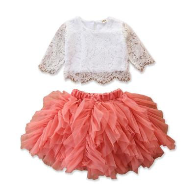 China High Quality Breathable Hot Sale In Stocking Items Girls RTS Chiffon Kids Fluffy Tutu Skirts Baby Skirts for sale