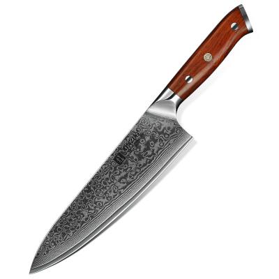 China Viable Professional Steel Chef 8 Inch Damascus Kitchen Knife for sale