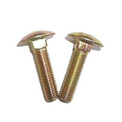 China China Steel Step Bolts Round Head Bolts With Neck Short Square Cup Square Bolts for sale