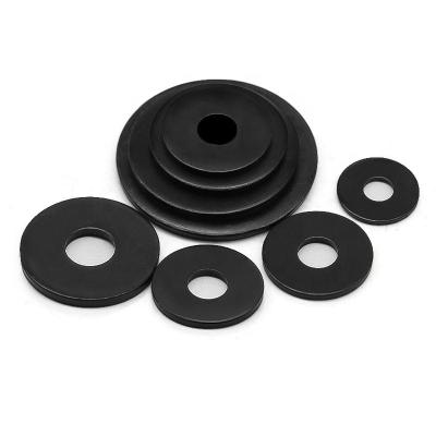 China M2 Flat - M36 DIN 9021 Steel Black Oxide Fender Washers Large Flat Washers for sale