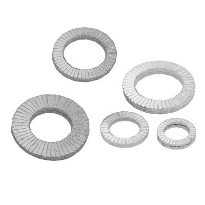 China M3 - M24 Alloy Steel Dacromet DIN 25201 Nord-lock Outer Tooth Washers Wedge Lock Washers for sale