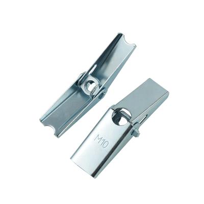 China Steel M4 M5 M6 M8 M10 Galvanized Heavy Duty Hollow Wall Anchors Butterfly Toggle Wing Anchor for sale