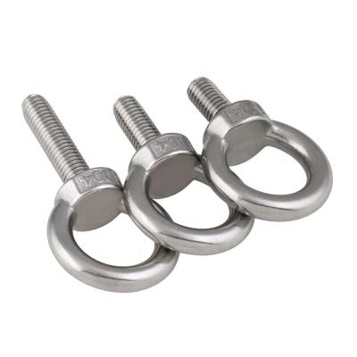 China Stainless Steel M4 - M24 304 Stainless Steel DIN 580 Lifting Eye Bolts for sale