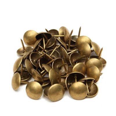 China Modern Decorative 16mm Upholstery Nails Nails Sofa Chair Head Nails for sale