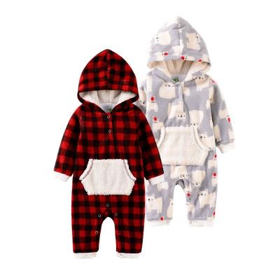 China 2021 New Arrival Baby Winter Autumn Baby Rompers 0-1years Long Sleeve Casual Organic Cotton Hoodies Material for sale